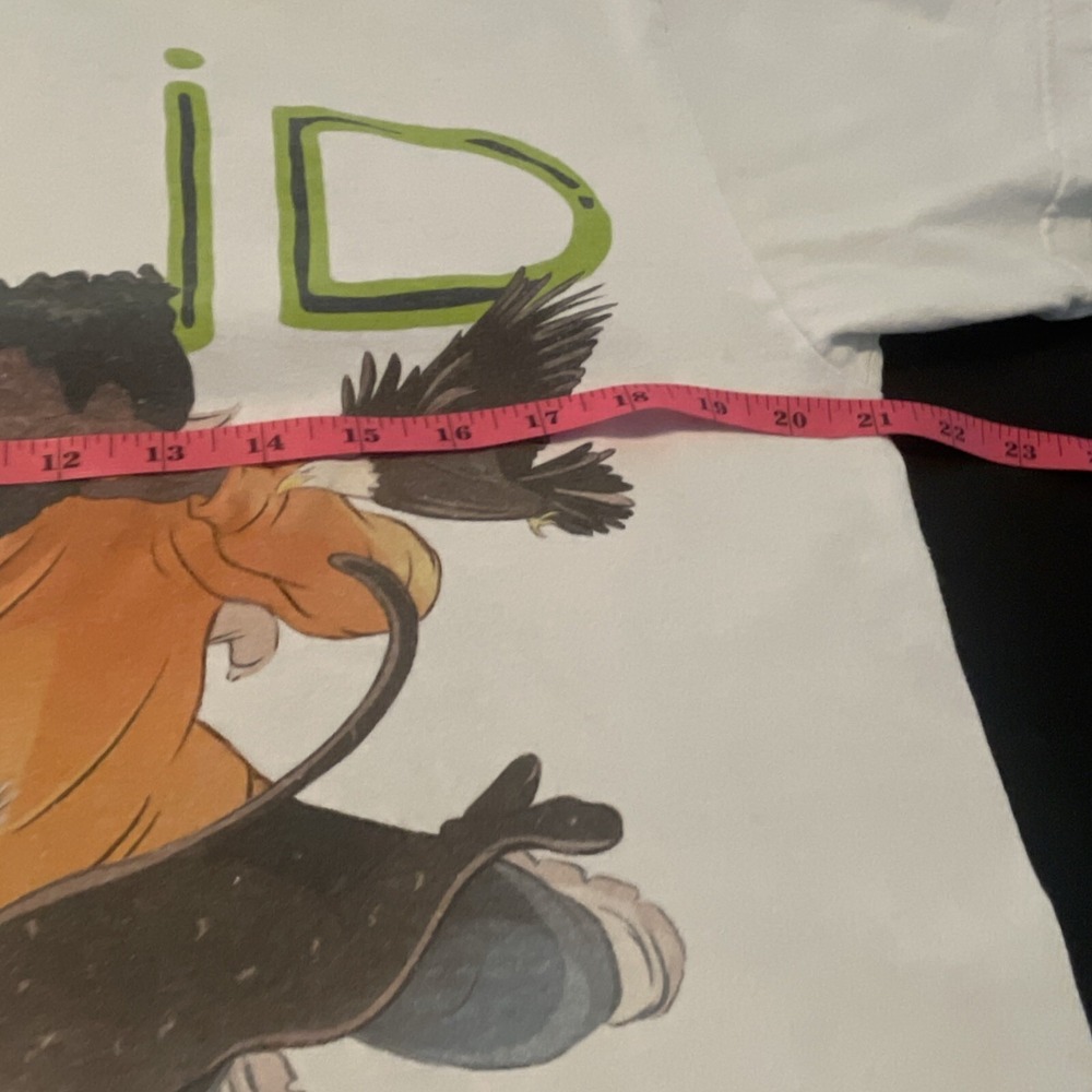 Khalid  "Free Spirit" 2019 Tour White Graphic TShirt Hip Hop Band Tee Singer L - Picture 9 of 10